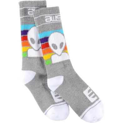 Alien Workshop Spectrum Crew Socks (Heather Grey)