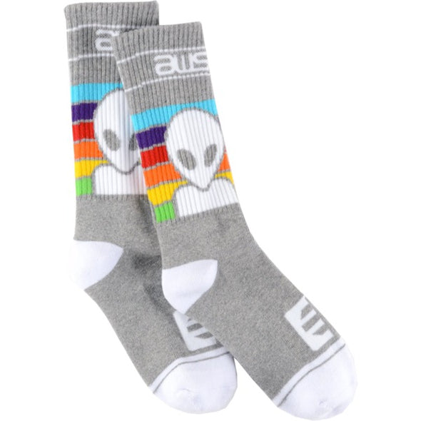 Alien Workshop Spectrum Crew Socks (Heather Grey)