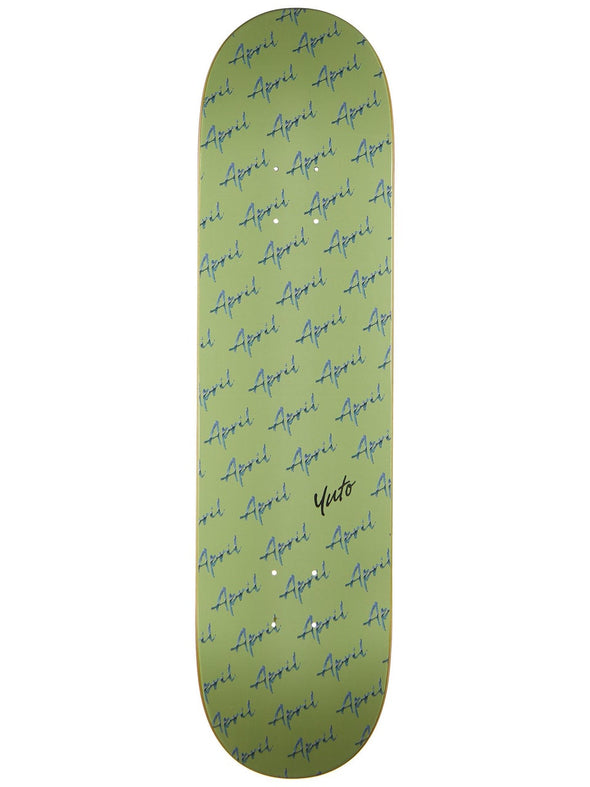 April Shane O'Neill Script Logo Deck