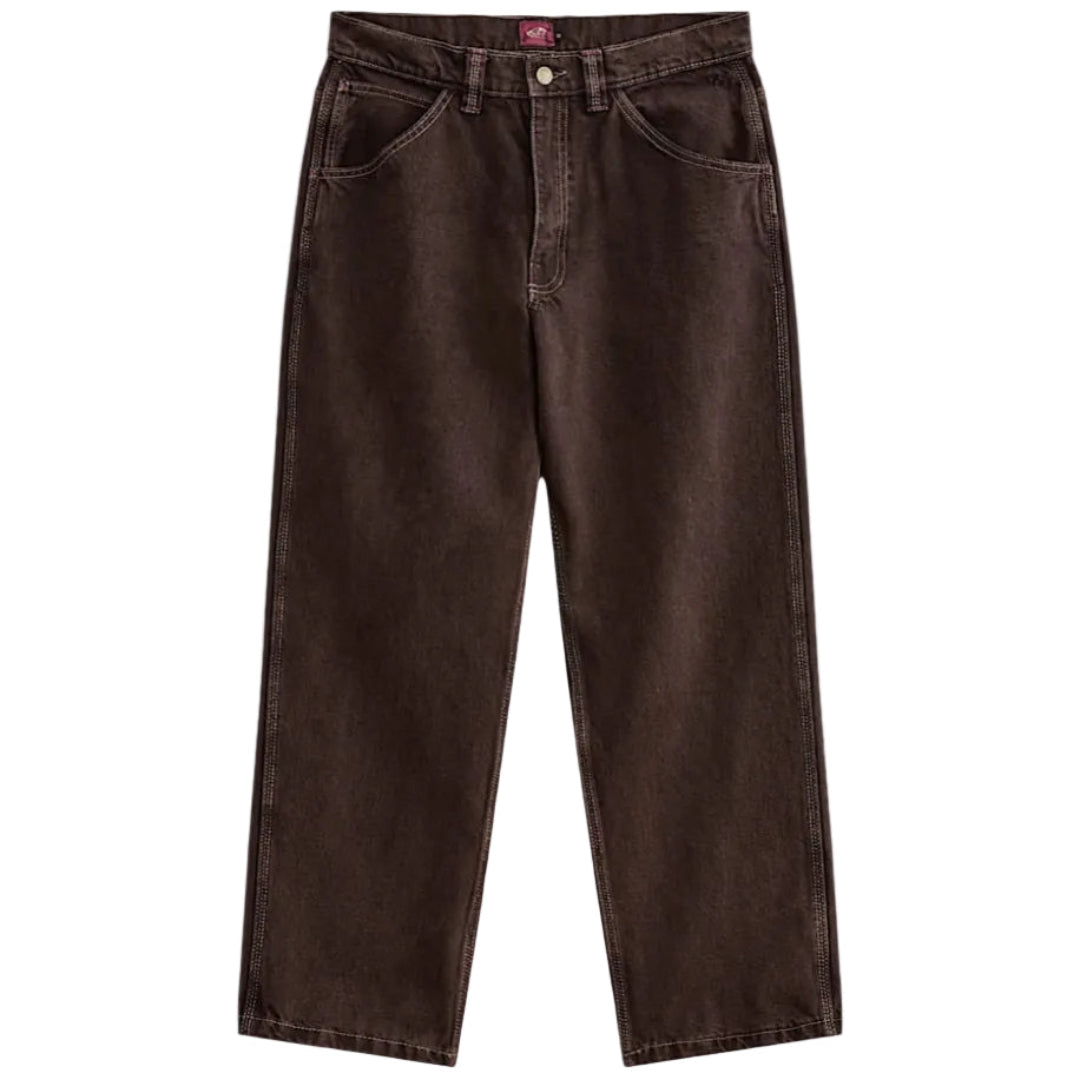Vans Skate Check-5 Loose Denim Pants - After Dark Brown