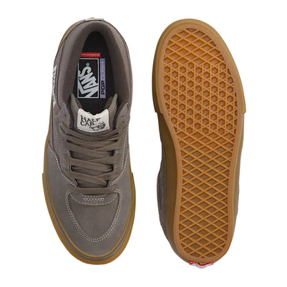 Vans Skate Half Cab Shoes - Walnut/Gum