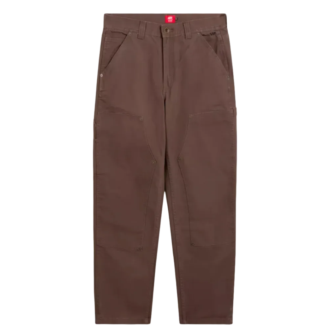 Vans Skate Drill Chore Ave Loose Carpenter Pants - Chocolate Brown