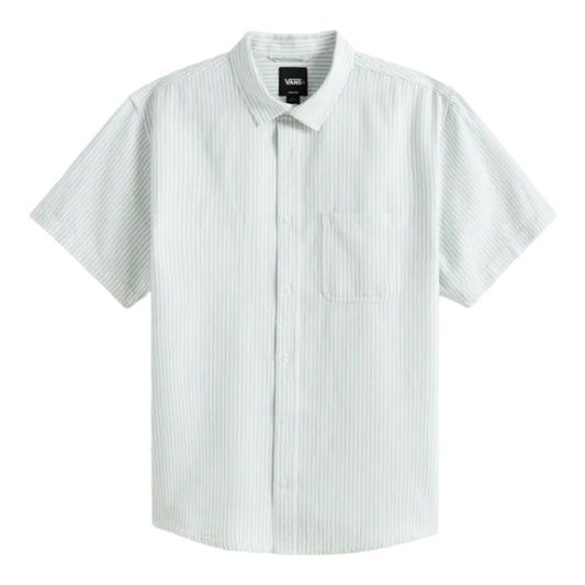 Vans Lawson Stripe Short Sleeve Shirt - Dawn Mist/Marshmallow