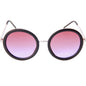 Happy Hour Squares Fade Sunglasses - Matte Black/Purple