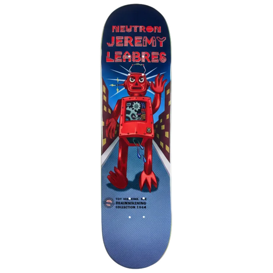 Toy Machine Leabres Robot Deck 8.38