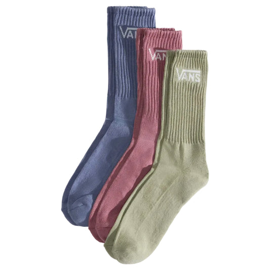 Vans Classic Crew 3 Pack Socks - Multicolor