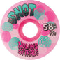 Snot Nolans Spirals Pink/White Swirl Wide Boys
