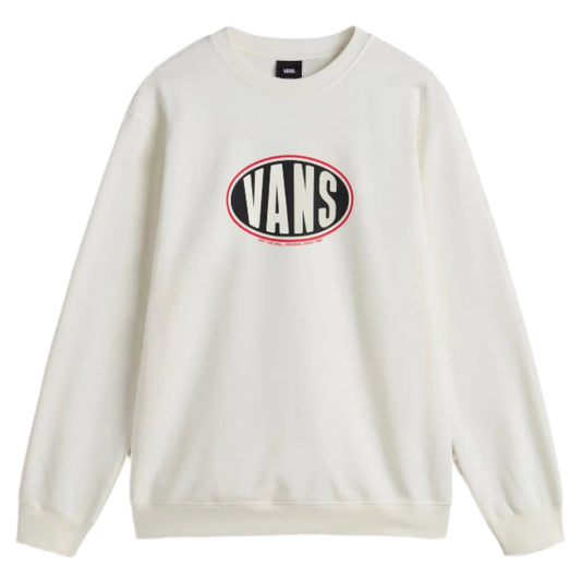Vans Spray On Loose Crewneck Sweatshirt - Marshmallow