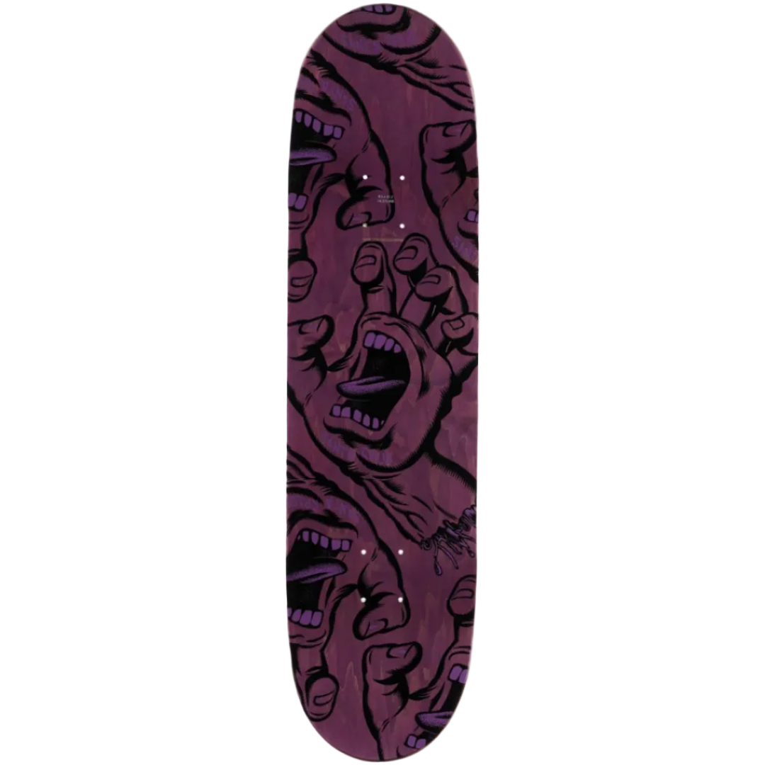 Santa Cruz Crowded Hand Deck 8.5
