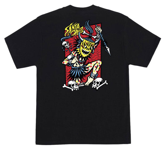 Santa Cruz Salba Voodoo Frame Heavyweight T-Shirt - Black