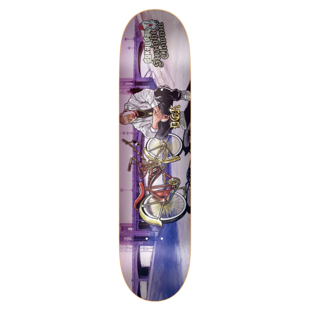 DGK Straight Clownin' Holographic Deck 8.38