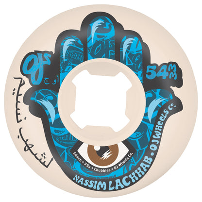 OJ Nassim Lachhab Elite White 54mm 99a Wheels