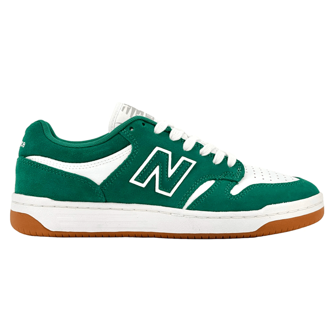 New Balance Numeric 480 Shoes - Green White
