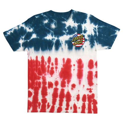 Santa Cruz 4th Of July Dot V2 Flag Midweight T-Shirt