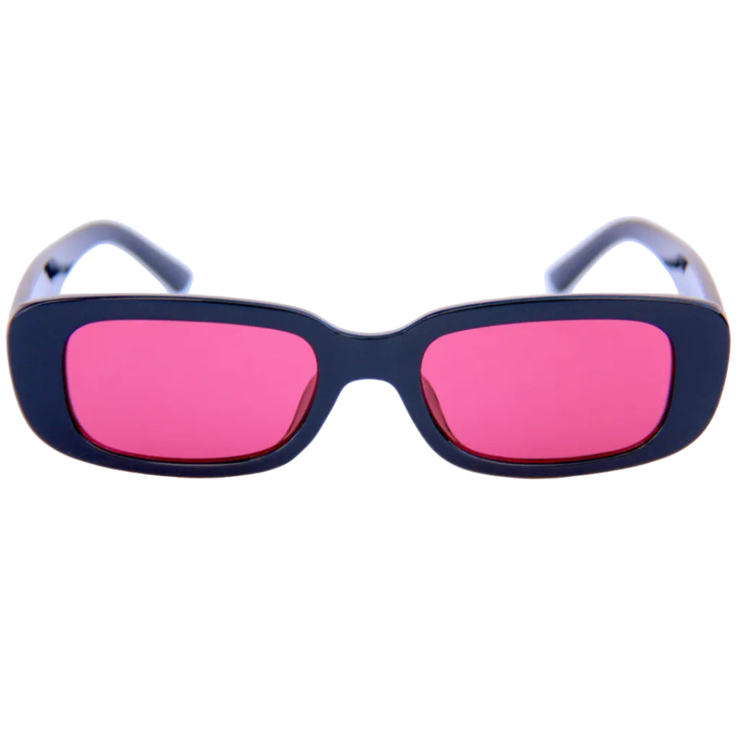 Happy Hour Oxford Black Cherry Sunglasses
