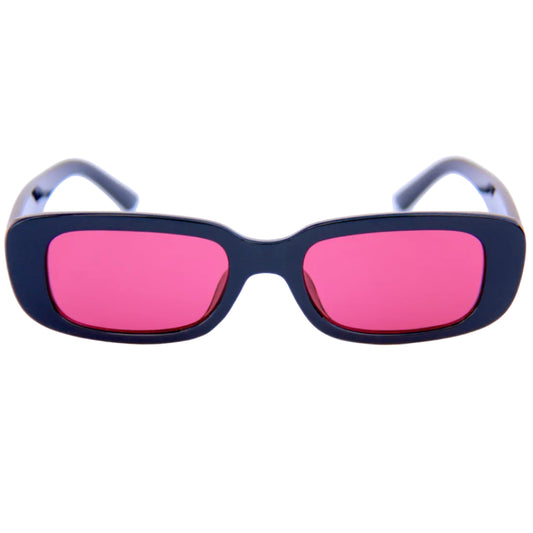 Happy Hour Oxford Black Cherry Sunglasses