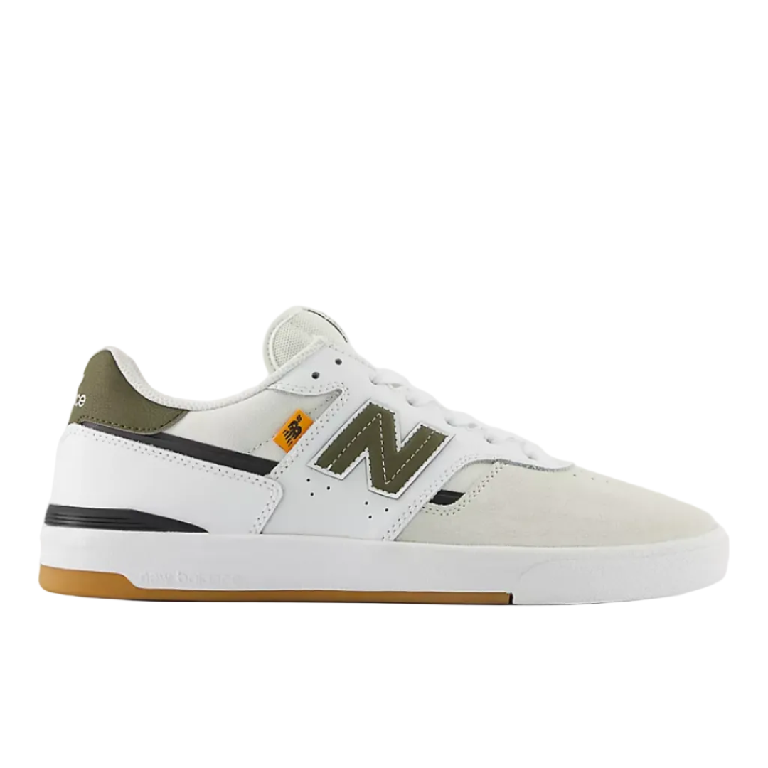 New Balance Numeric 306 Jamie Foy Shoes - White/Green
