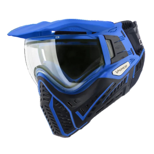 V-Force Profiler 2.0 Paintball Mask - Black/Blue