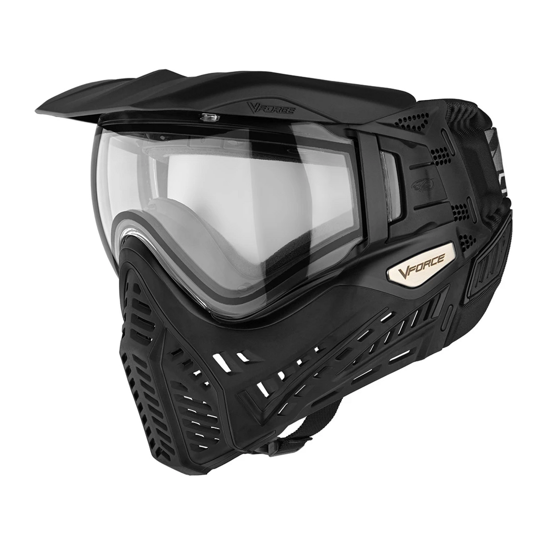 VForce Profiler 2.0 Paintball Mask - Black/Black