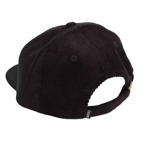 Theories Unsolved Corduroy Snapback Hat (Black)