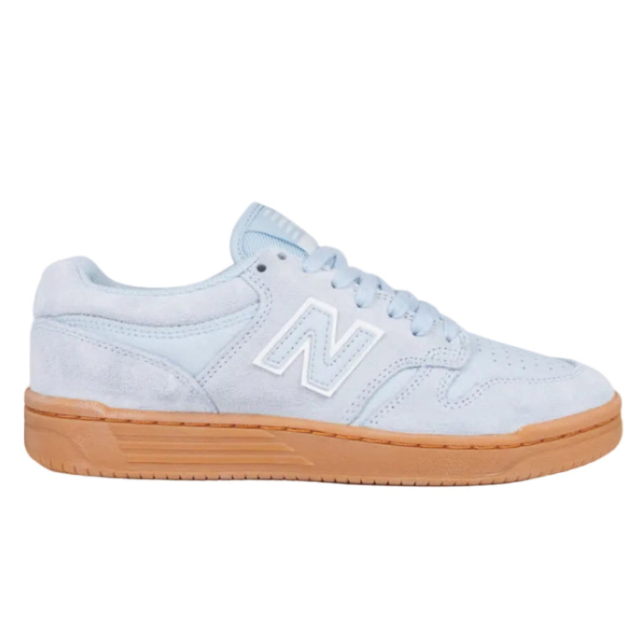 New Balance Numeric 480 Shoes - Baby Blue/White