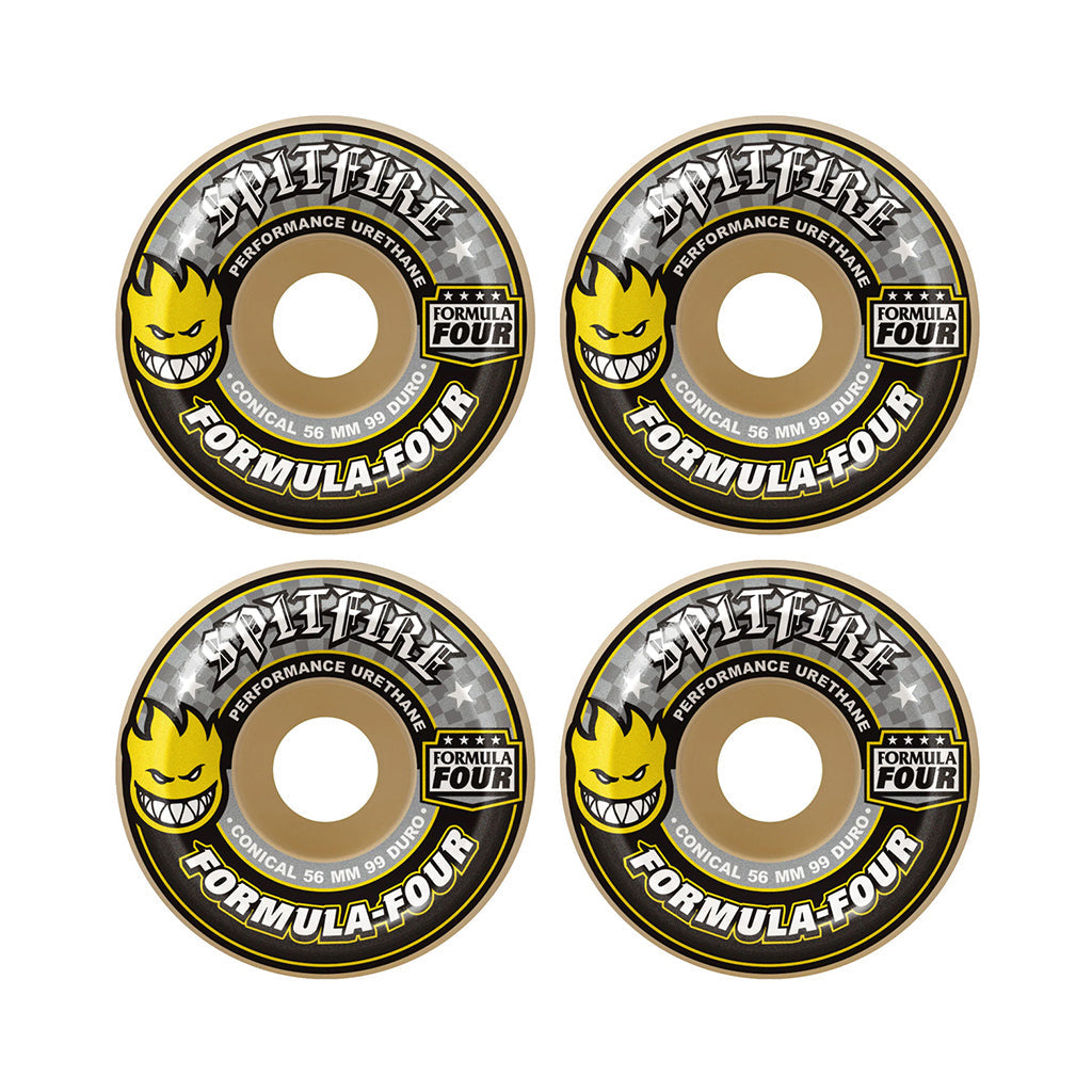 Spitfire Formula Four Conical 56mm 99D Wheels
