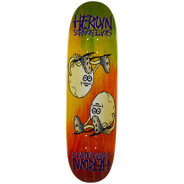 Heroin Symmetrical Egg Rainbow Deck 8.75