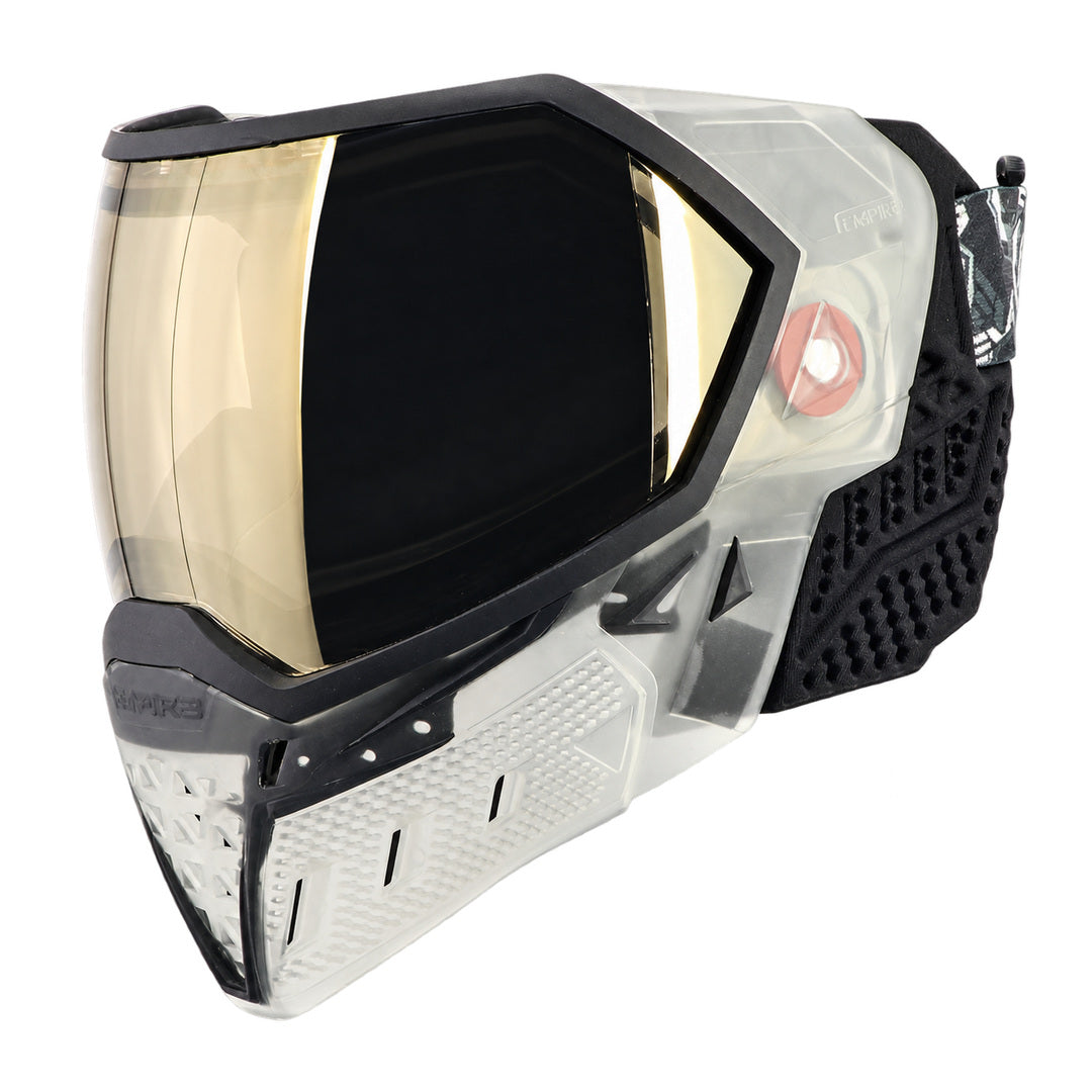 Empire EVS Crystal Clear Paintball Mask - Black with HD Black Chrome Lens