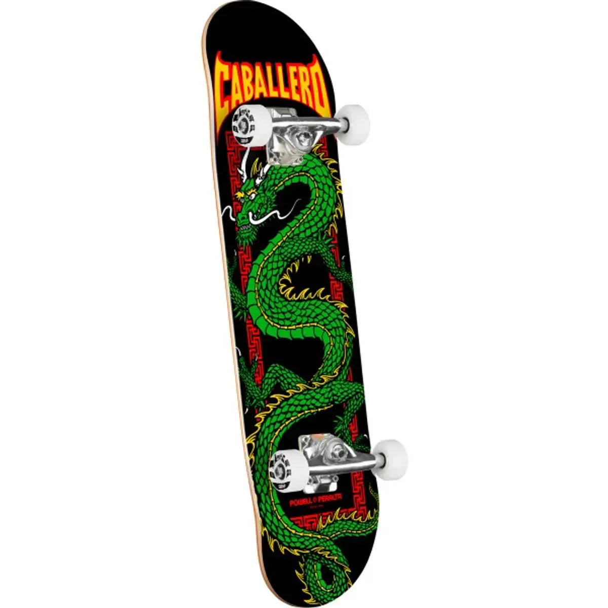 Powell Peralta Caballero Chinese Dragon Black/Green Complete Skateboard 7.5
