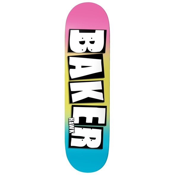 Baker Riley Hawk Brand Name Sherbert Deck 8.25