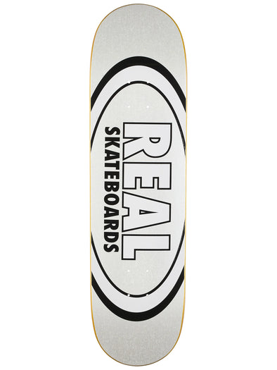 Real Oval 8.5 (White Sparkle)