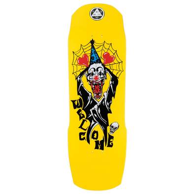 Welcome Crazy Tony On Totem 2.0 Deck 9.75 (Yellow)