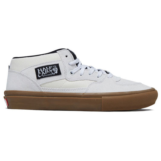 Vans Skate Half Cab Shoes - Antique White/Gum