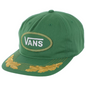 Vans Captain Van Doren Low Unstructured Snapback Hat - Fairway Green