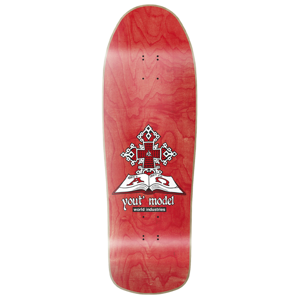 World Industries Jeff Hartsel Yout Model Deck 9.4375