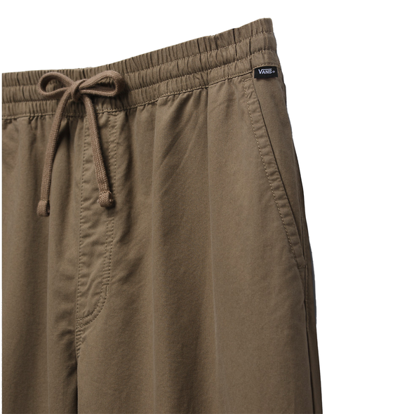 Vans Range Baggy Tapered Elastic Waist Pants (Brown)
