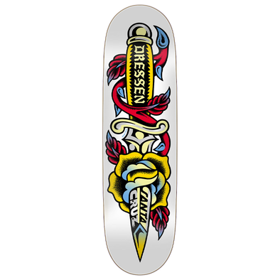 Santa Cruz Dressen Rose Dagger Pro Deck 8.7