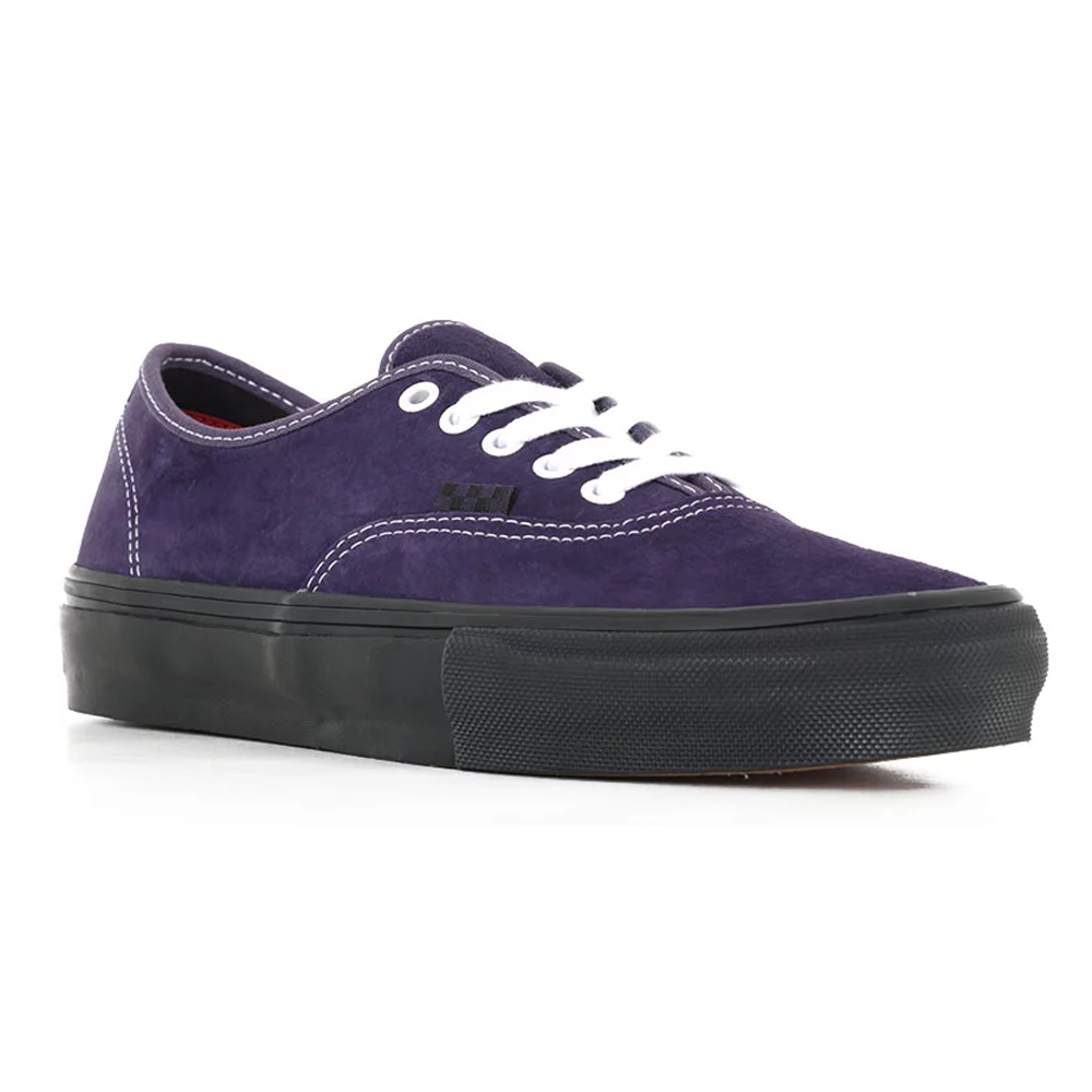 Vans purple and black sales
