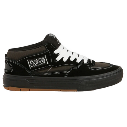 Vans Skate Half Cab Wafflecup Shoes - Black/Asphalt