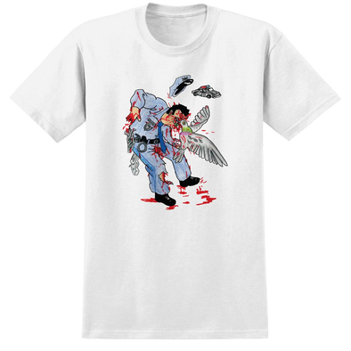 Antihero Pigeon Attack T-Shirt (White)