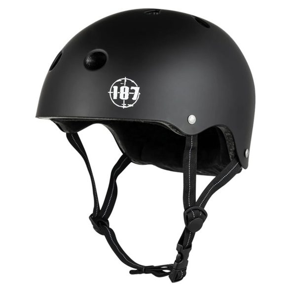 Pro Tec 187 Killer Pads Pro Low Skate Helmet (Matte Black)