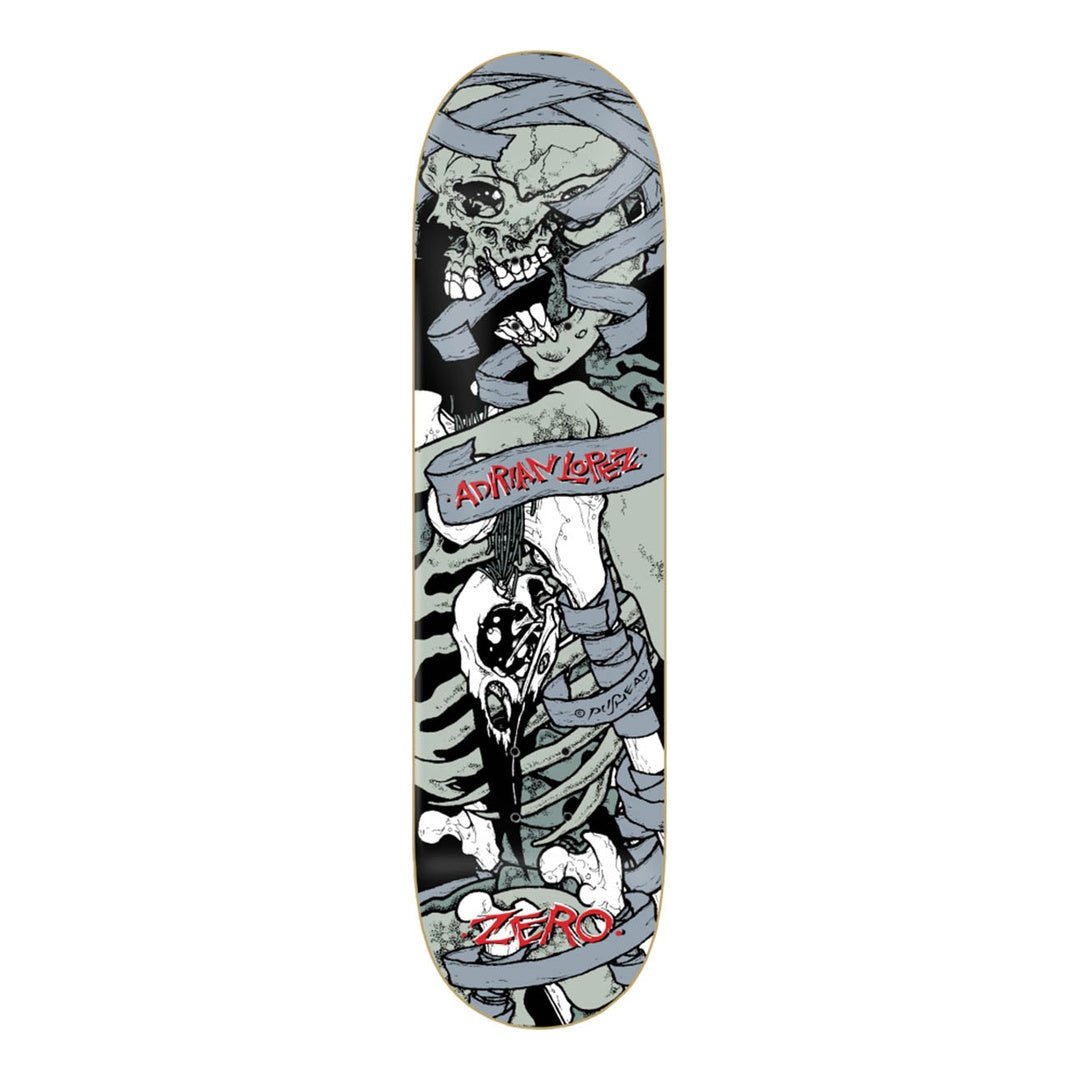 Zero Adrian Lopez Pushead 30 Year Reissue Deck 8.25