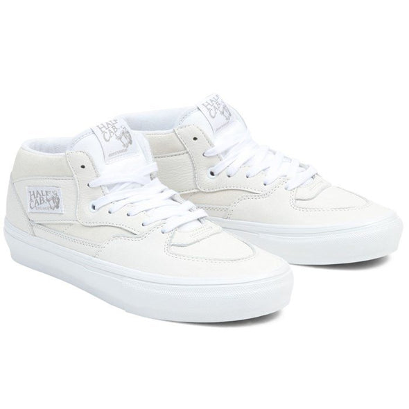 Vans Daz Skate Half Cab Shoes (White/White)