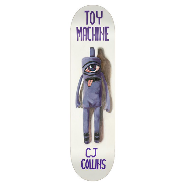 Toy Machine CJ Collins Sock Doll Deck 7.75