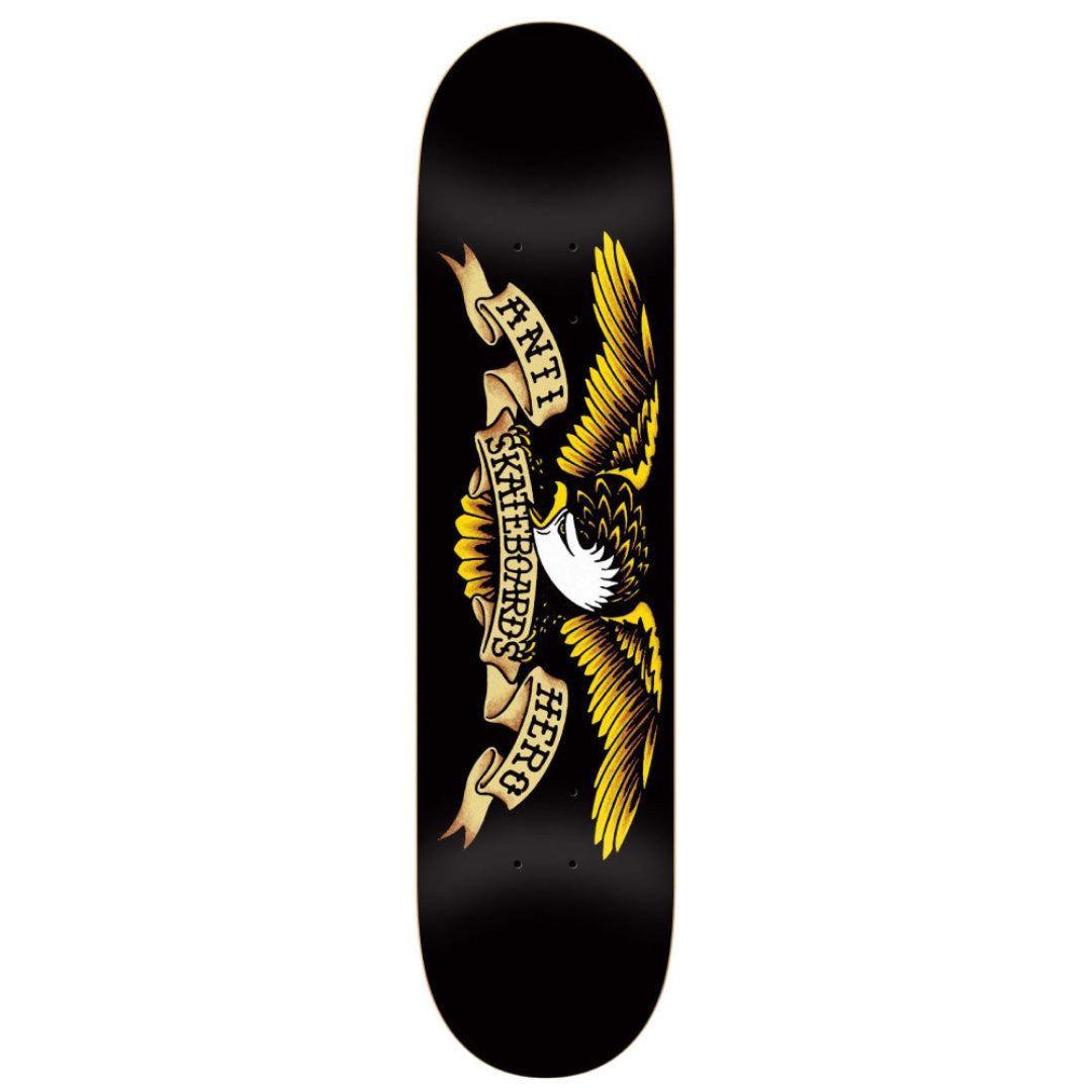 Anti Hero Classic Eagle Black Deck 8.12