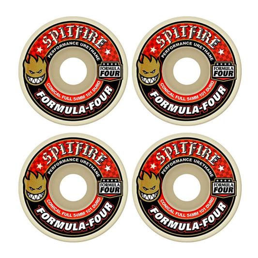 Spitfire Formula Four Conical Full 54mm 101D Wheels