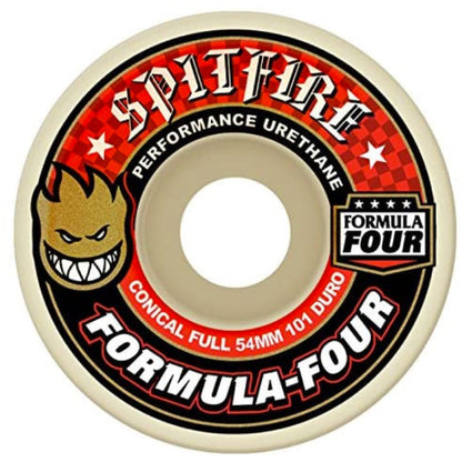 Spitfire Formula Four Conical Full 52mm 101D Wheels