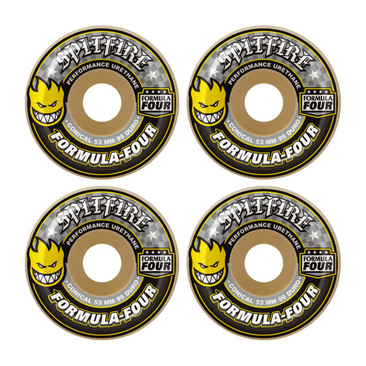 Spitfire Formula Four Conical 53mm 99D Wheels