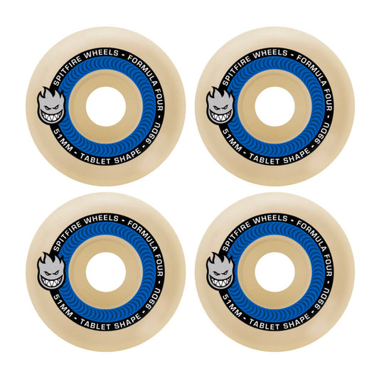 Spitfire Formula Four Tablets 53mm 99D Wheels