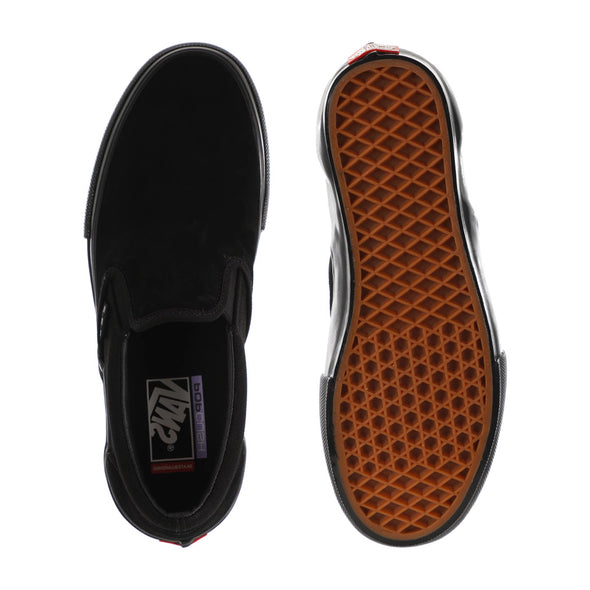 Vans Skate Slip-On Shoes (Blackout)